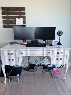 Farmhouse desk and chair