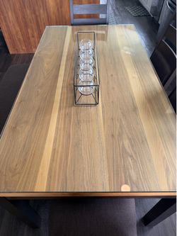 Kitchen table and buffet cabinet