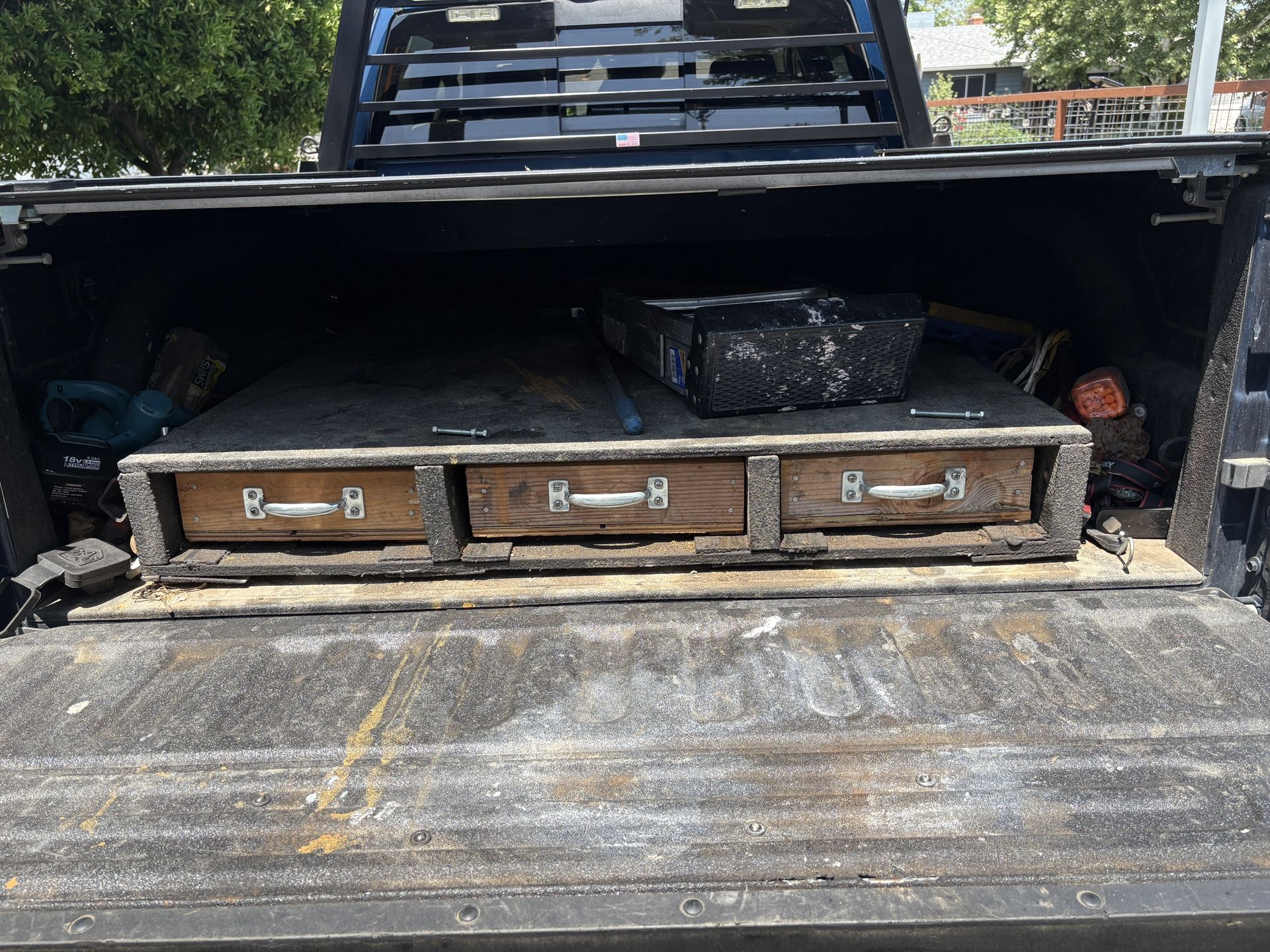 Truck Toolbox, For Bed, 6‘4“