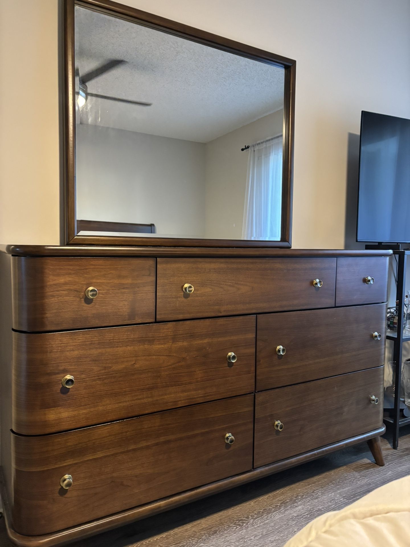 Devon Loft Walnut Dresser