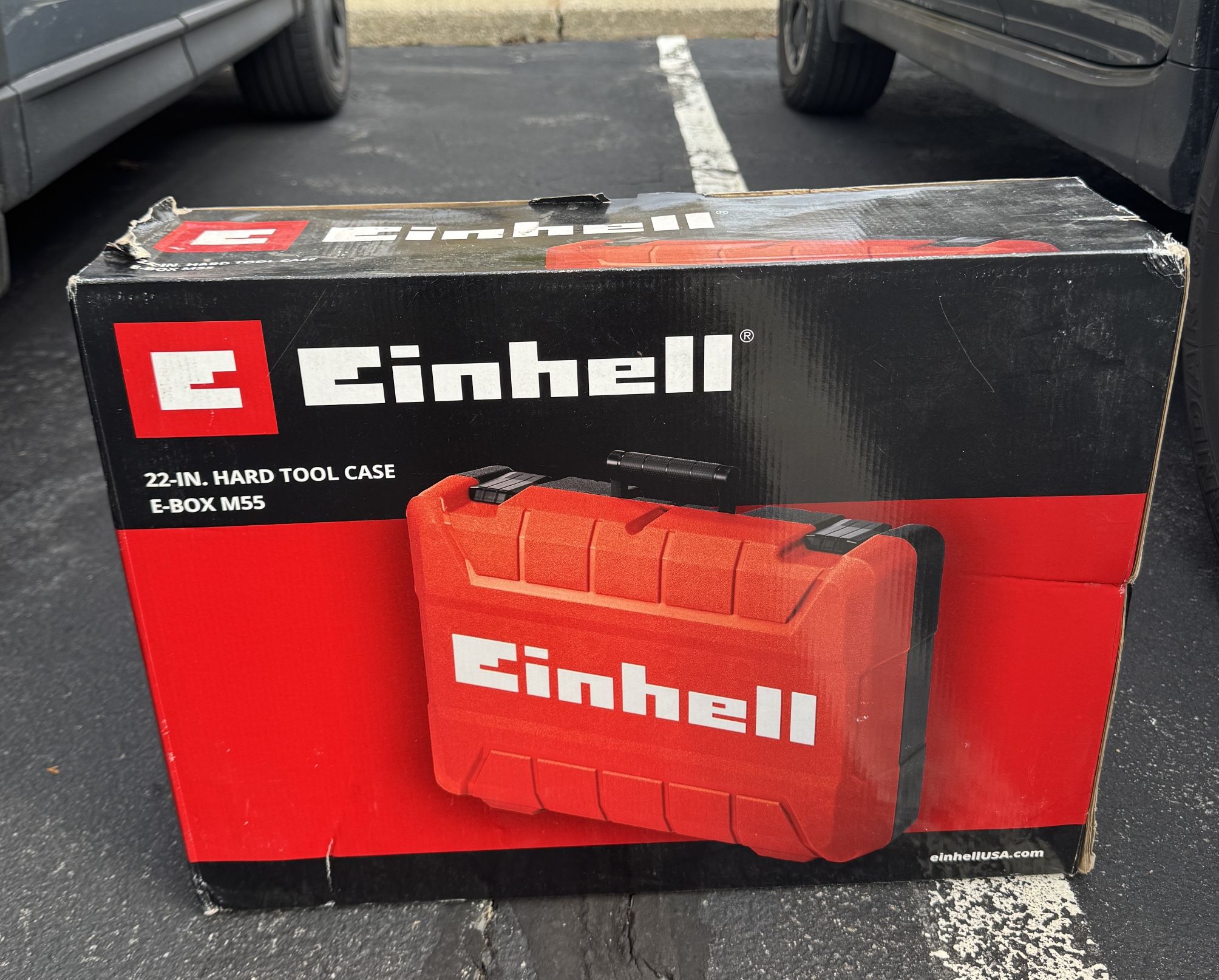Einhell E-Box M55 Hard tool Case 22 Inches NIB