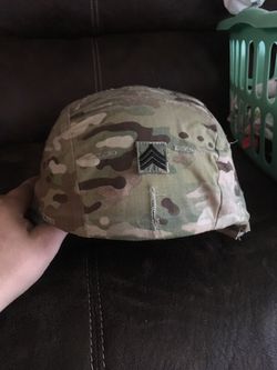 Army Helmet with Cover