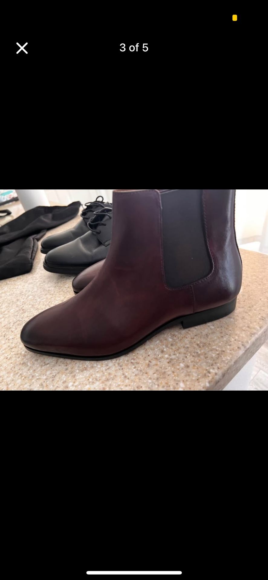 Men’s Size 8 Dress Shoes – Chelsea Boots & Oxford Pair