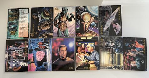 1993 SkyBox Master Series Star Trek Lot