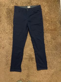 Weatherproof Navy Blue Pants 36x32
