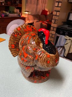Turkey Cookie Jar