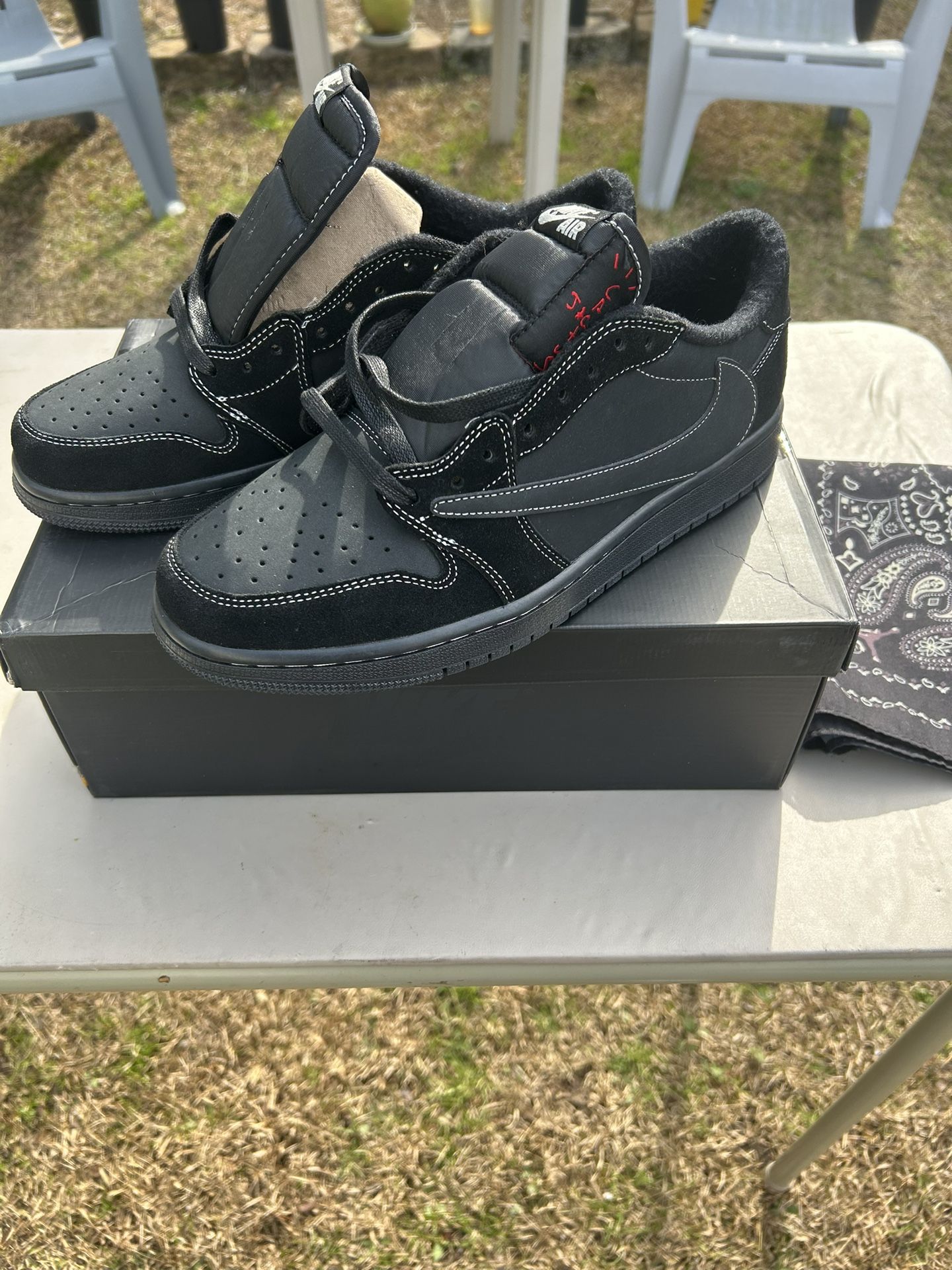 Travis Scott “Dark Phantom” Jordan 1s