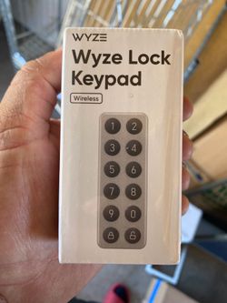 Wyze Lock keypad