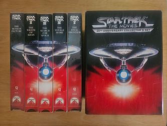 Antique Star Trek VHS Box Set