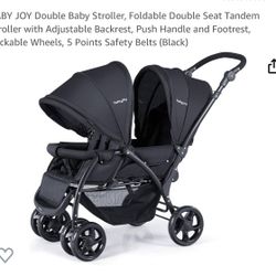 Baby Joy Double Stroller
