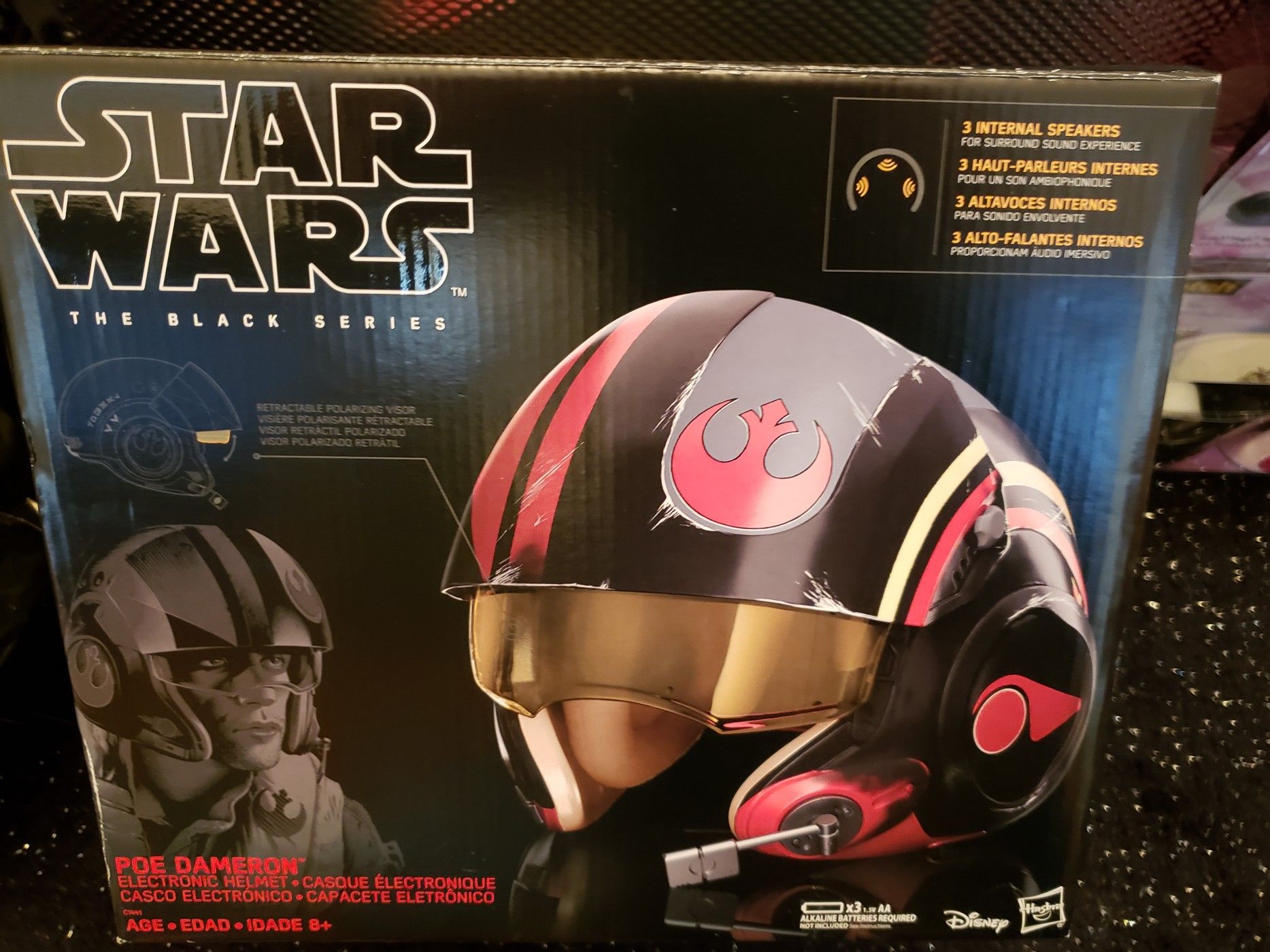 Star Wars Black Series Poe Dameron Electronic Helmet
