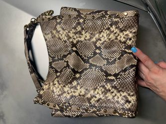 Michael Kors snakeskin purse