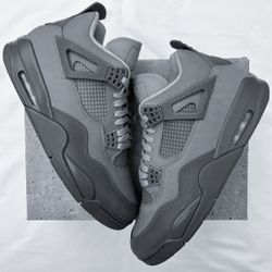 Jordan Retro 4 White Cement Grey