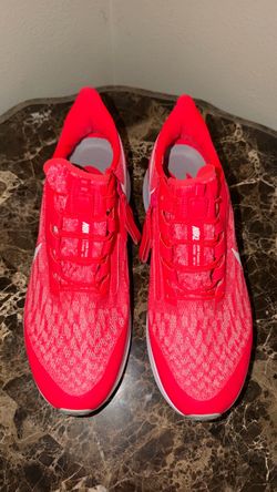 MEN'S Nike Air Zoom Pegasus 36 FLYASE Laser Crimson BV0613-601 Men Shoe Size 11.5