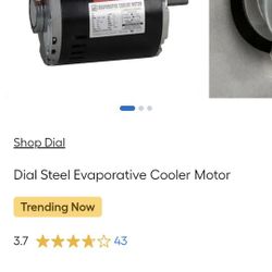 Evaporative Cooler Motor 2204 1/2 HP 115 V 115 V