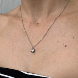 Necklace With Kitty Charm 