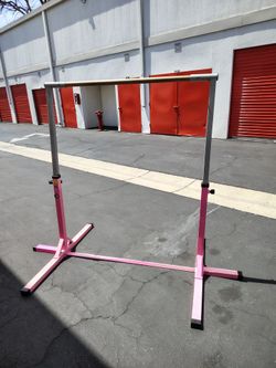 Steel gymnastic training bar