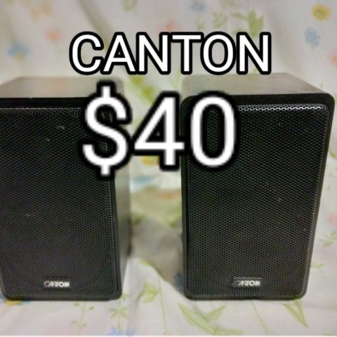 Canton Plus-S Speakers Pair $40 for Sale in Peoria, AZ - OfferUp