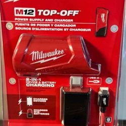 Milwaukee M12 Top Off Charger