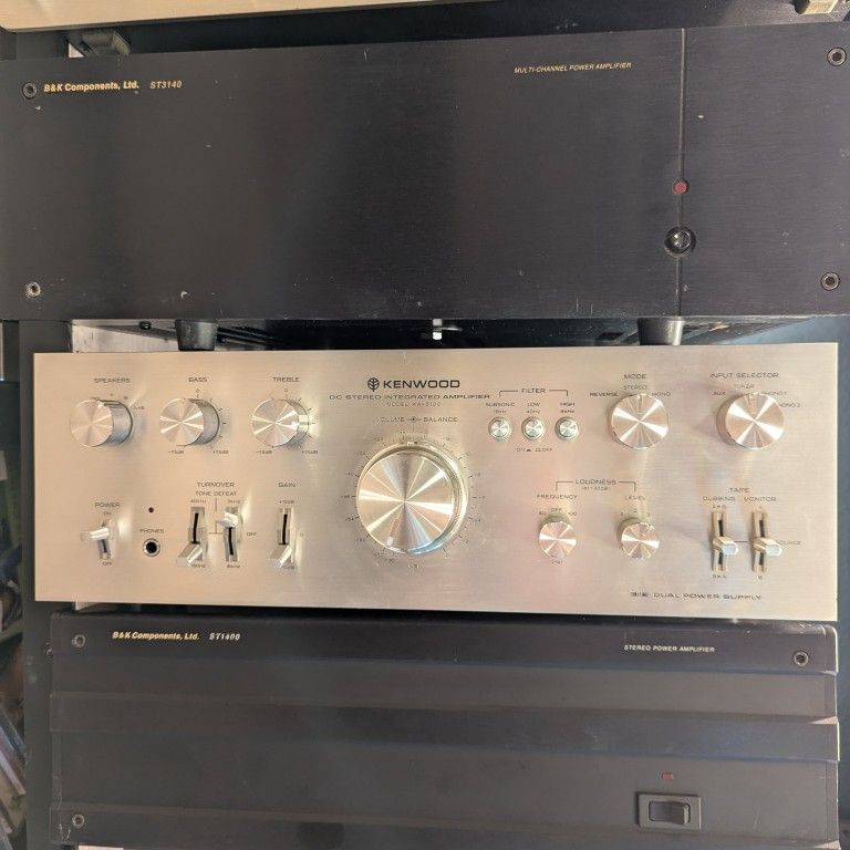 Kenwood DC Stereo Integrated Amplifier KA-8100
