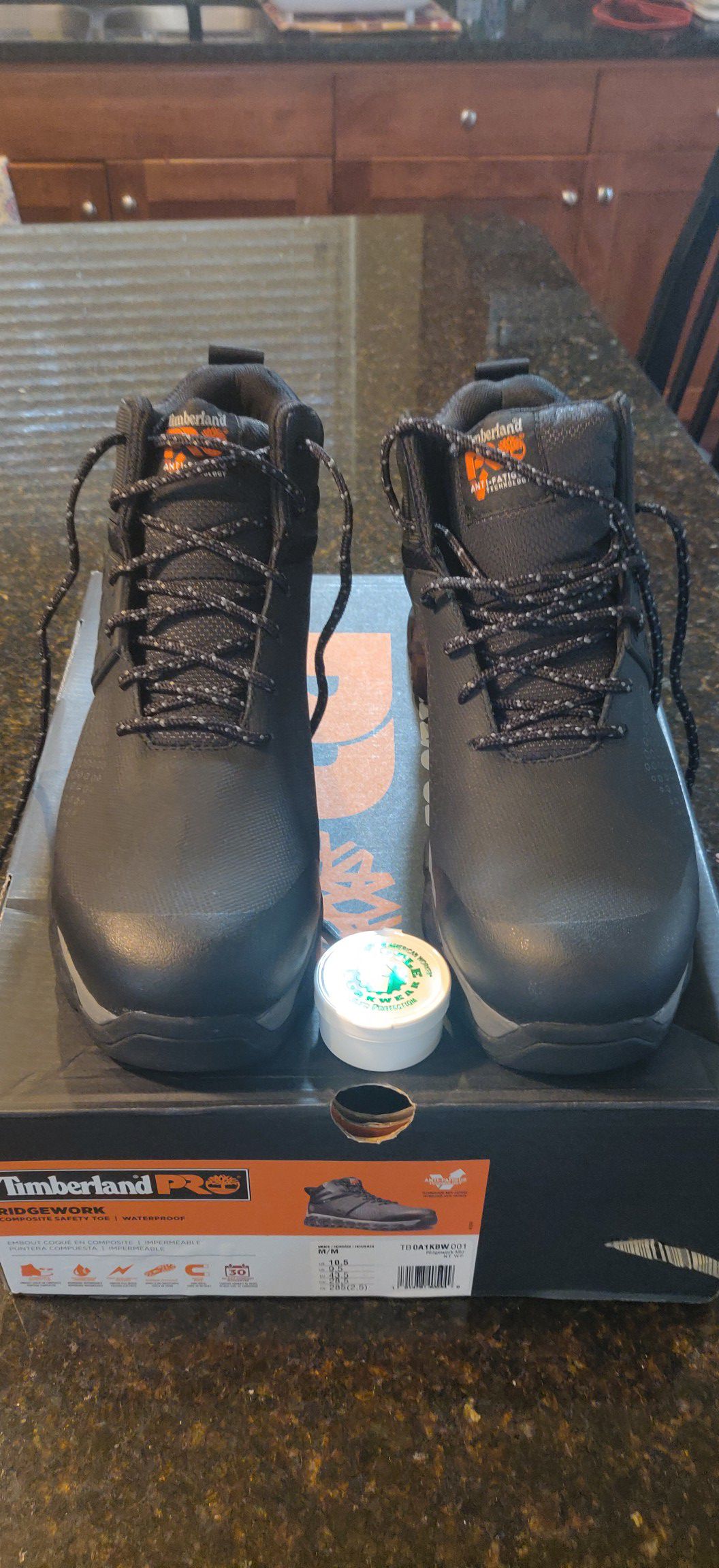 Timberland Pro Composite Toe work boots size 10.5