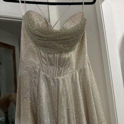 Gold Prom Dress