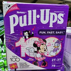 Huggies Pull Ups 2t-3t PRICE IS FIRM!