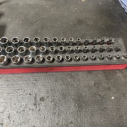 Snapon 1/4 Chrome Socket Set 