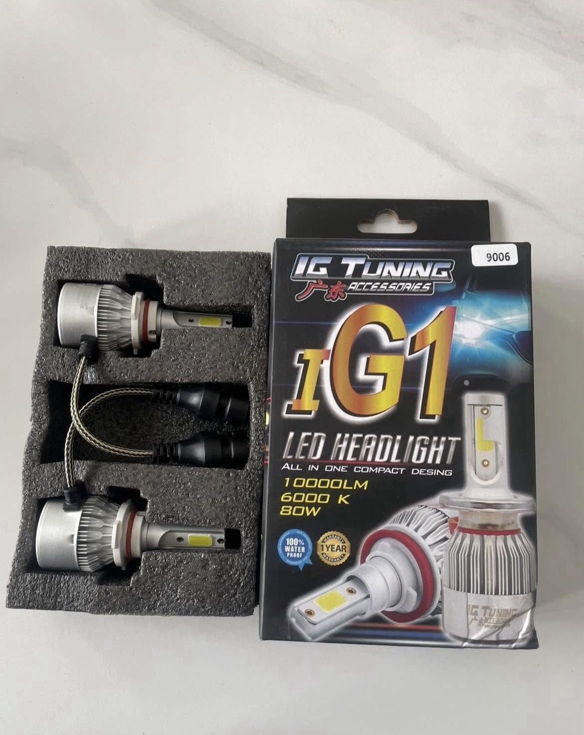 LED headlight 9006