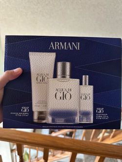 NEW Giorgio Armani Acqua Di Gio 3-pc Gift Set