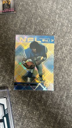 1999 Upper Deck NFL 24/7 HoloF/ X Edgerrin James Rookie