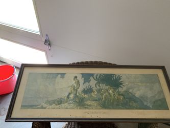 Conquistador Surveying New World