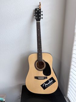 Rogue International  Acoustic Guitar Natural Finish