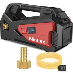 Battery Powered Transfer Pump Compatible with Milwaukee18V Battery, Potable Cordless Water Pump, Self-Priming Fuel Transfer Pump for Gas, Diesel, 300G