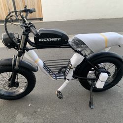 NEW KICKWEY ELECTRIC BIKE