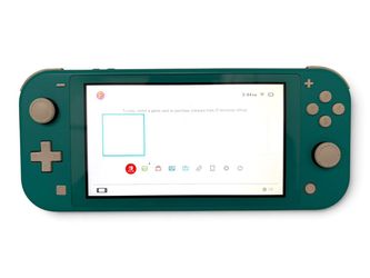 NINTENDO SWITCH LITE HANDHELD CONSOLE TURQUOISE 32GB HDH-001 (CMP130397)