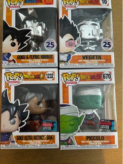 Dragon ball Funko pops