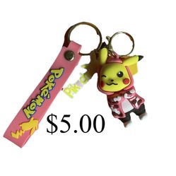 Pokémon Pikachu Key Chain /Backpack Charm