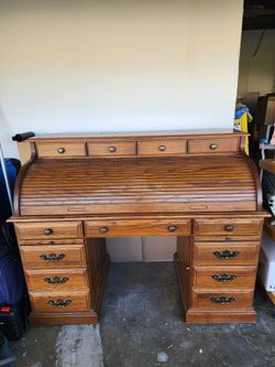 Vintage Rolltop Desk