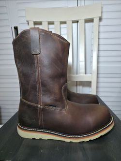 Duradero New Omaha Soft Toe Unlined Pull On Wedge Work Boots 71026CU Men's Size 11 W