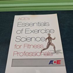 Ace Essentials Of Exercise Science For Fitness Professionals Book