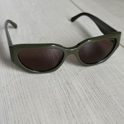 Vogue dark olive green sunglasses