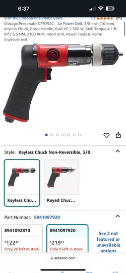 Chicago Pneumatic Air Power Drill