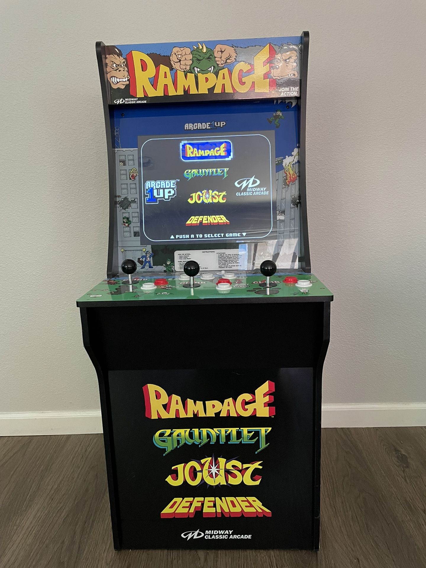 Arcade 1UP Rampage Arcade