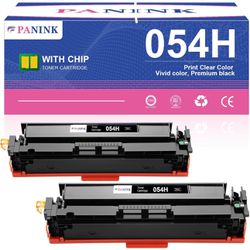 Compatible 054 054H Black High Yield Toner Cartridge Replacement for Canon 054 054H CRG-054 Toner for Canon Color ImageCLASS MF644Cdw MF642Cdw LBP622C