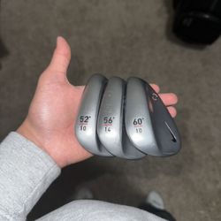 Nike SV Chrome Tour Wedges 52, 56, 60 Degree Set