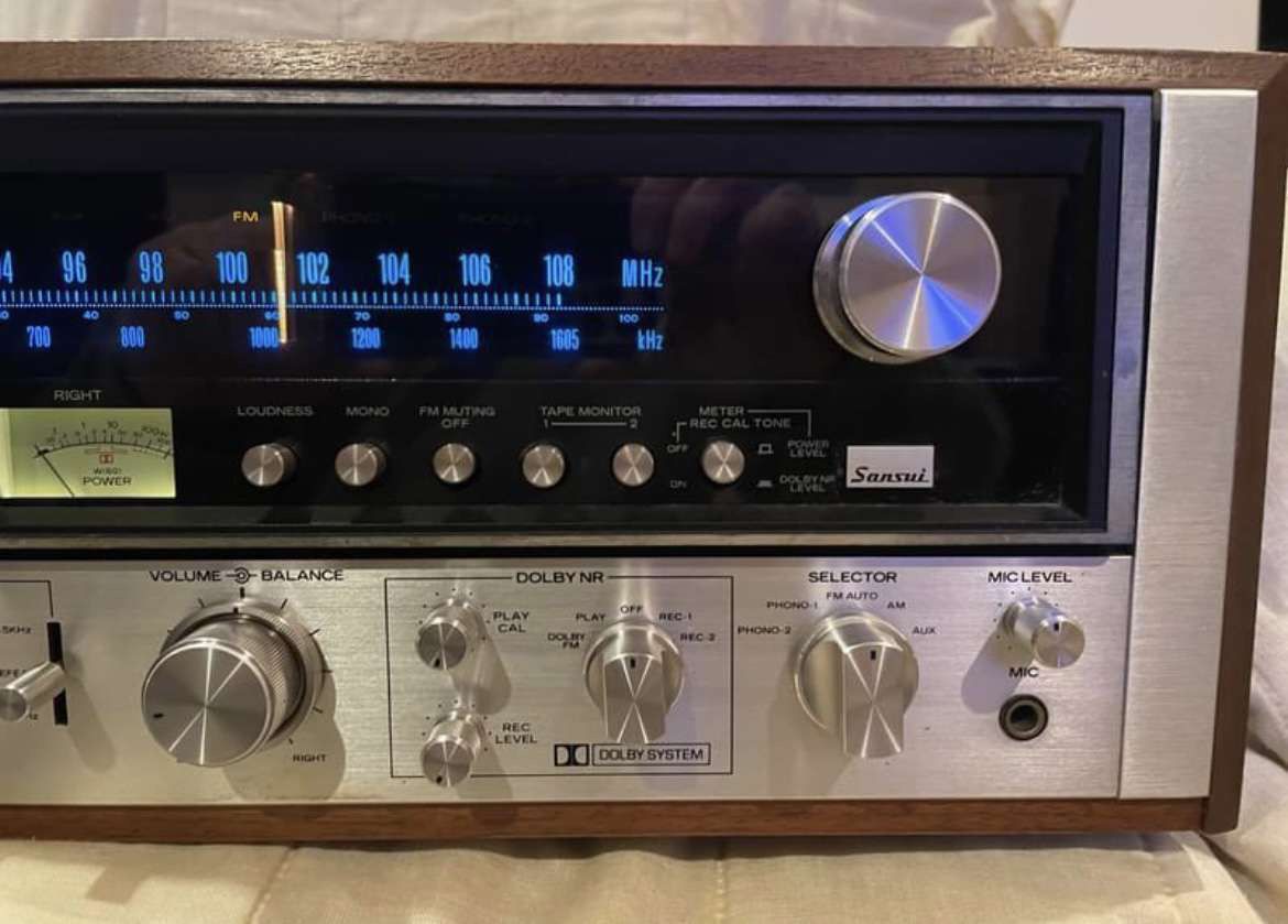 Sansui 9090db vintage receiver.restored.great sound