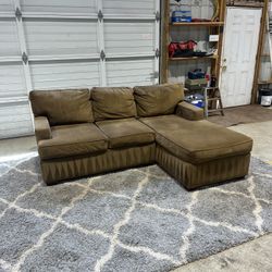 Brown Sectional Sofa - Great Condition - Ready for a New Home!