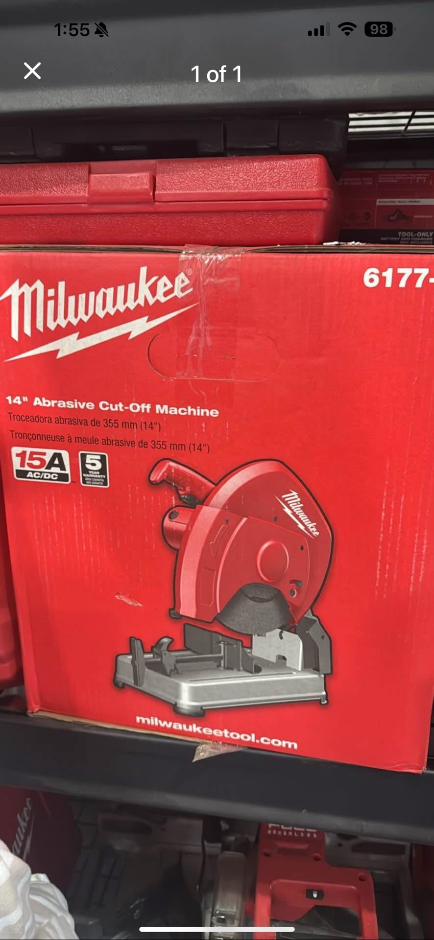 14 “ Abrasive Cut Off Machine