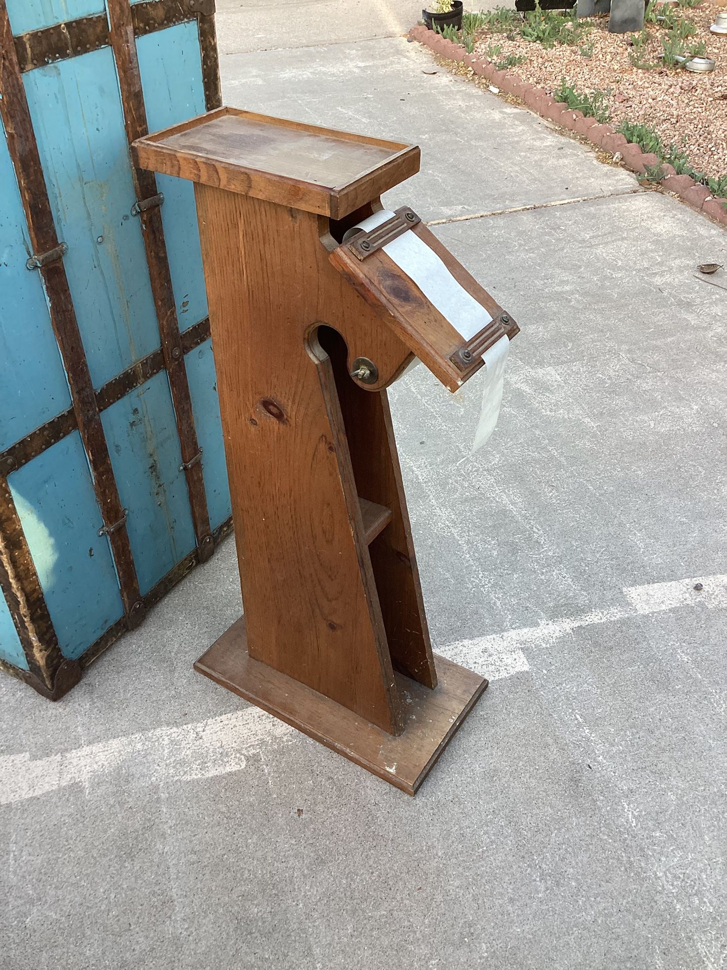 Antique Phone Stand